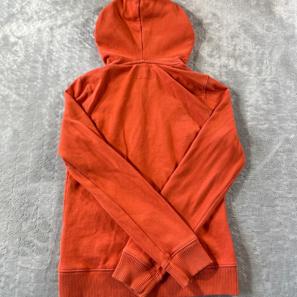 Aeropostale Hoodie Boys Medium Orange Pullover NYC Casual Preppy School - Picture 7 of 9